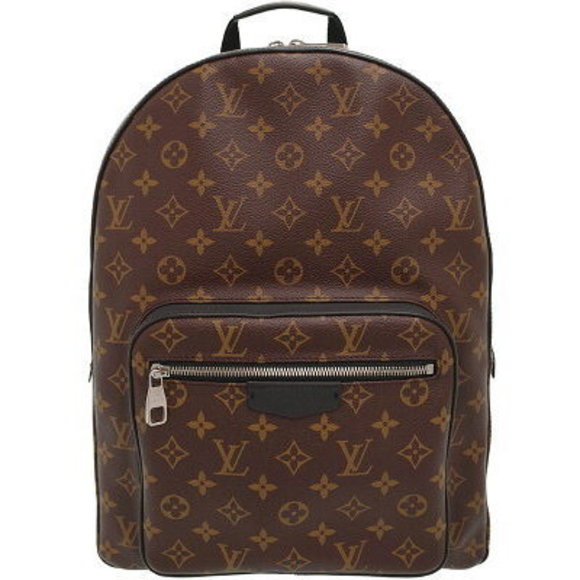 Louis Vuitton Monogram Macassar Josh Backpack - Picture 1 of 8